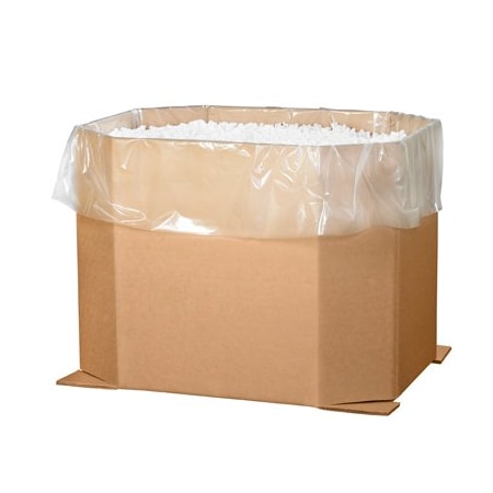 Bsc Preferred 46 x 38 x 24'' Octagon H.S.C. Bottom 1300# TW Bulk Bin, 5PK BUY00014358